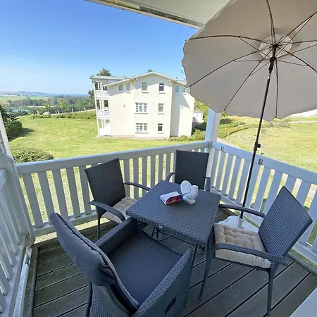 Haus Ruegenscher Bodden Whg 06 Mit Meerblick 아파트 괴렌