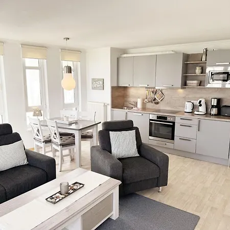Haus Ruegenscher Bodden Whg 06 Mit Meerblick شقة غورين