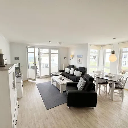 Haus Ruegenscher Bodden Whg 06 Mit Meerblick * غورين